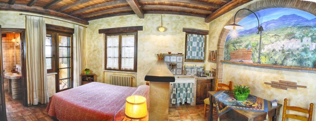 La Vecchia Quercia Bed & Breakfast Selci  Ngoại thất bức ảnh